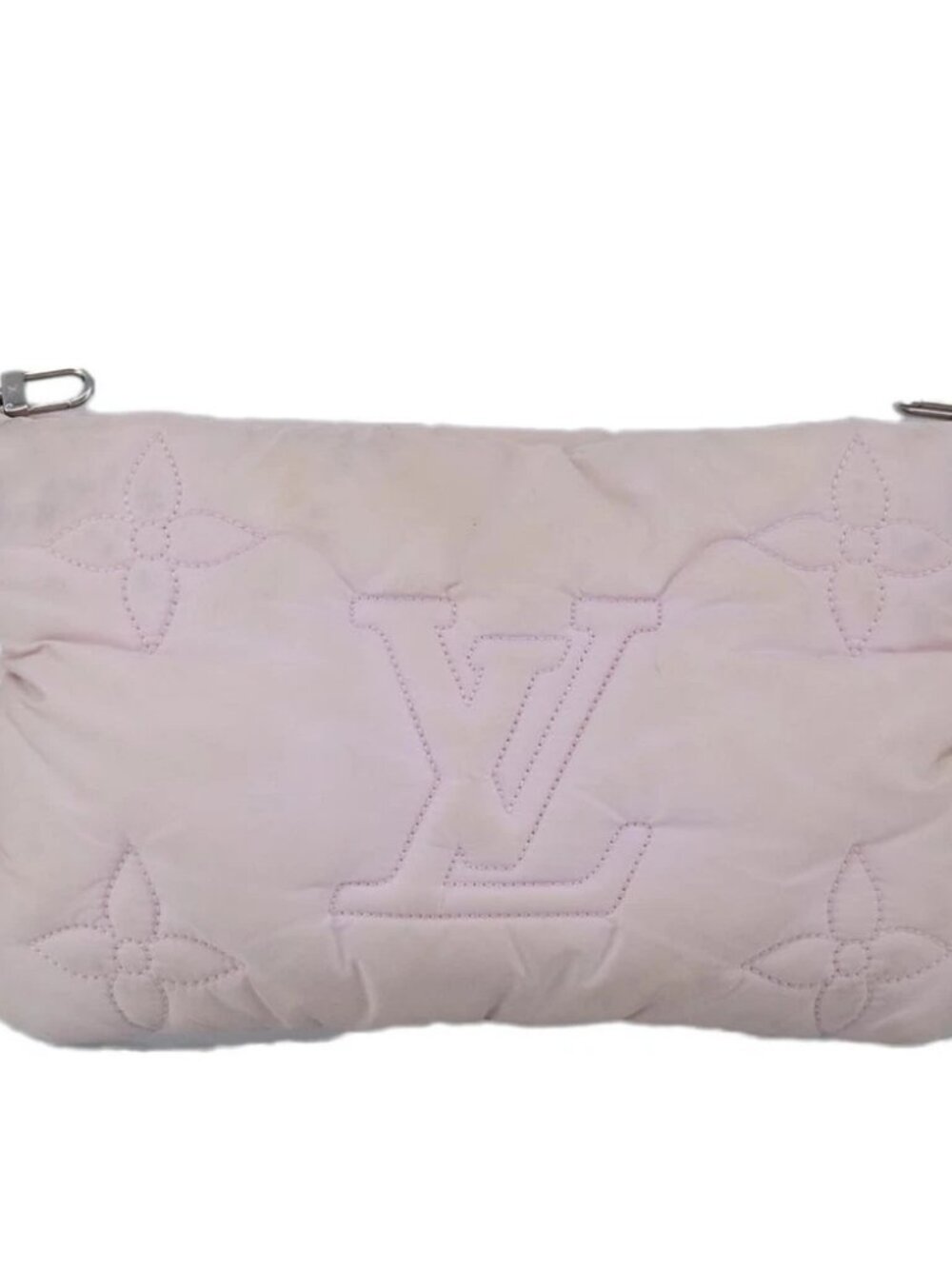LOUIS VUITTON Maxi Multi Pochette Accessories Bag Nylon Pink M21056 - Picture 3 of 16